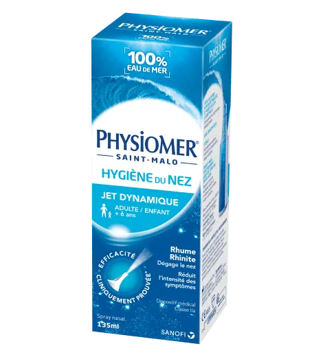 physiomer hygiene du nez adulte enfant jet dynamique
