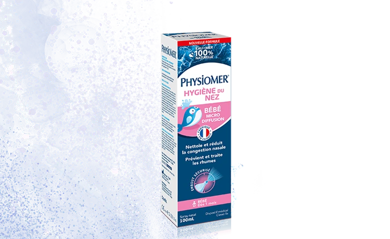 physiomer hygiene du nez bebe micro diffusion