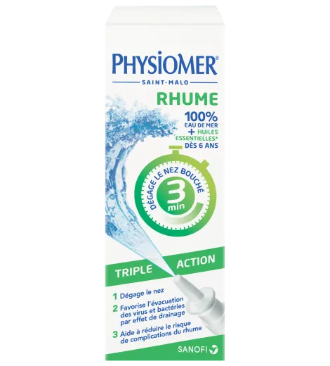 physiomer rhume spray nasal triple action